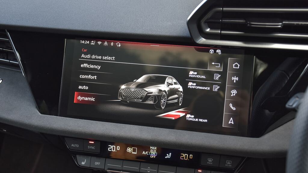 Audi RS3 Rs3 Tfsi Qtro 400 Carbon Black S Tron Tech Pro Green #28