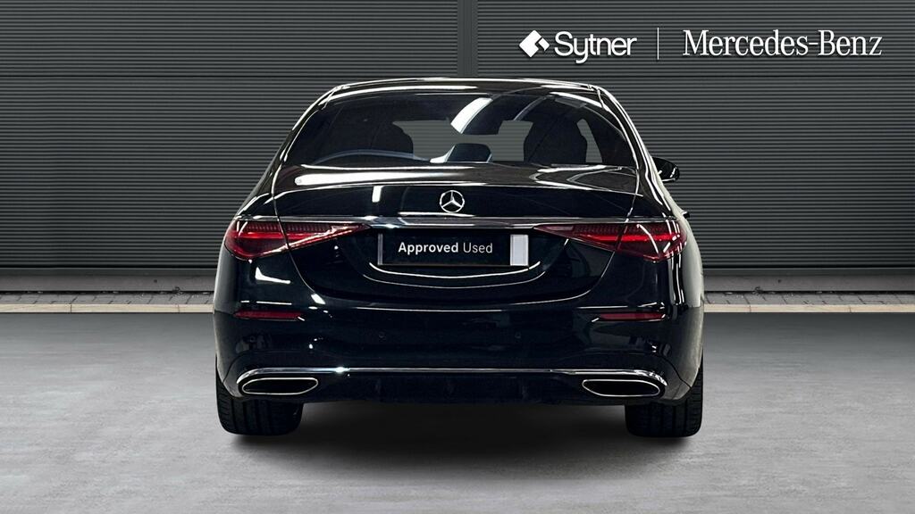 Mercedes-Benz S Class Saloon Blue #7