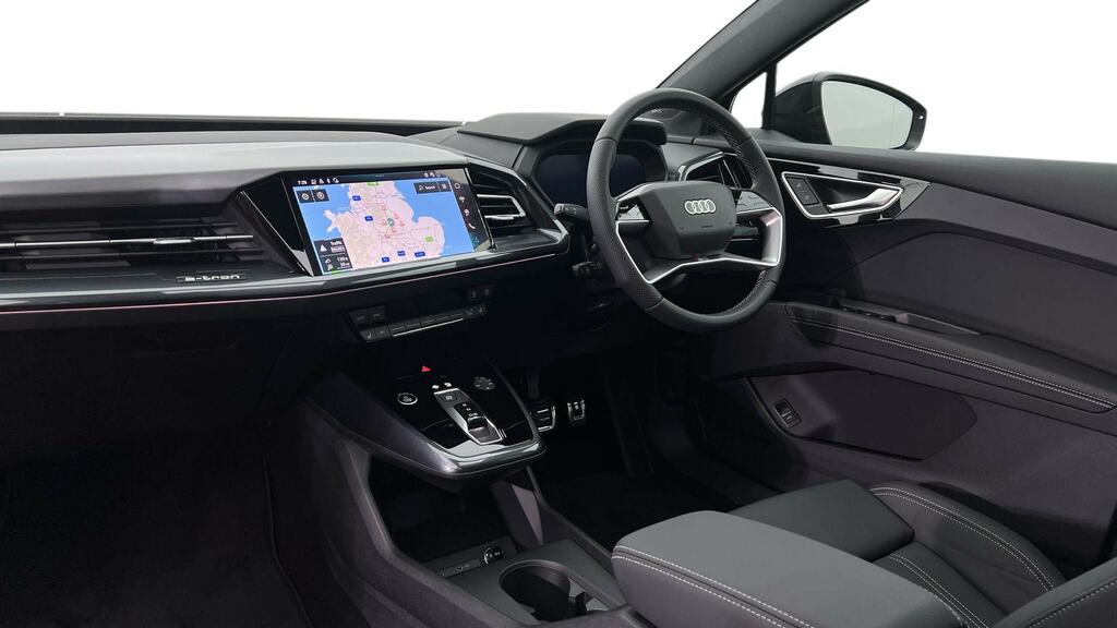 Audi Q4 E Tron 210Kw 45 82Kwh S Line Leathertech Pack Black #2