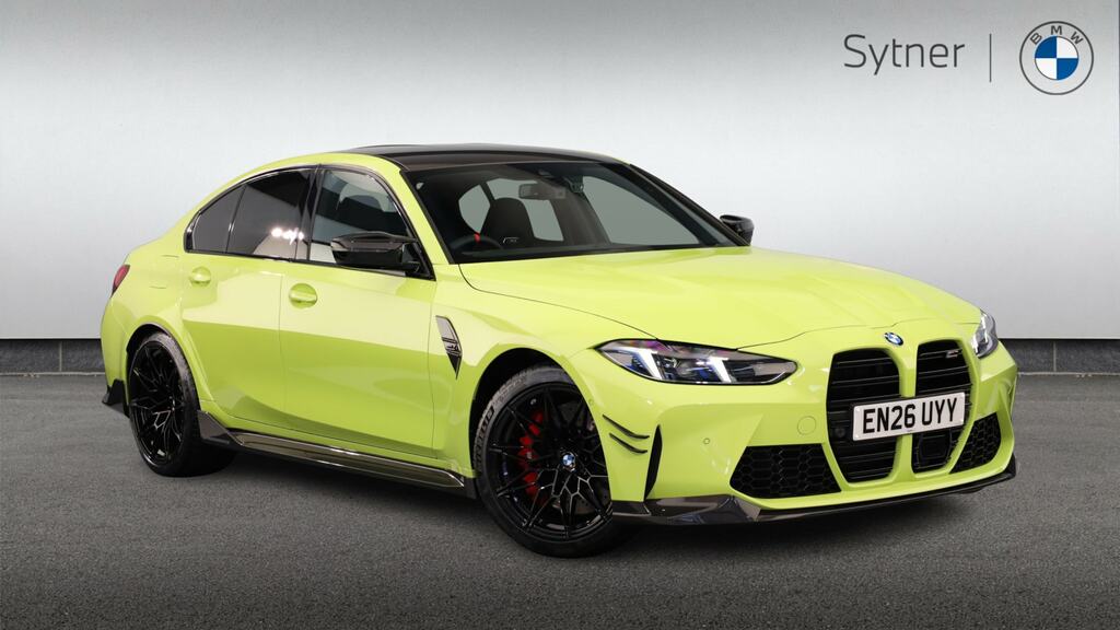 BMW M3 M3 Xdrive 530 Competition M Step Yellow