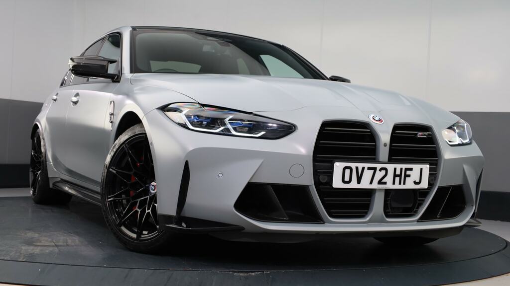 BMW M3 3.0 M3 Competition Saloon 2022 Grey #30