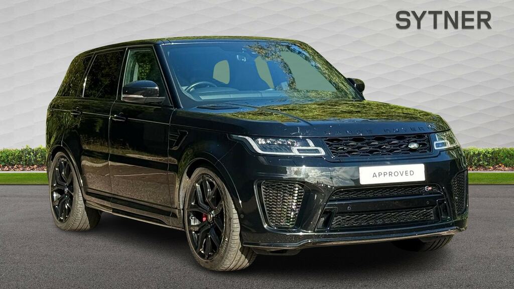 Land Rover Range Rover Sport 5.0 V8 Sc 575 Svr Black
