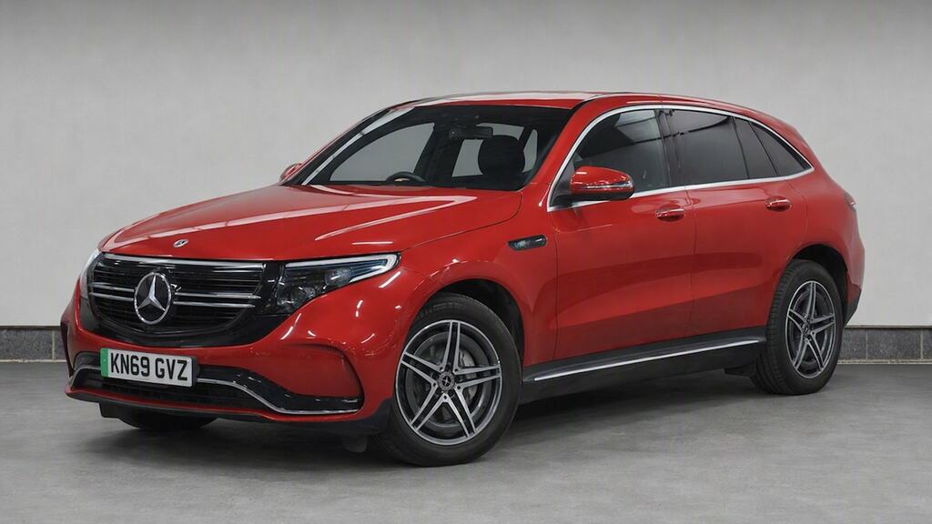 Mercedes-Benz EQC Eqc 400 300Kw Amg Line 80Kwh Red #2