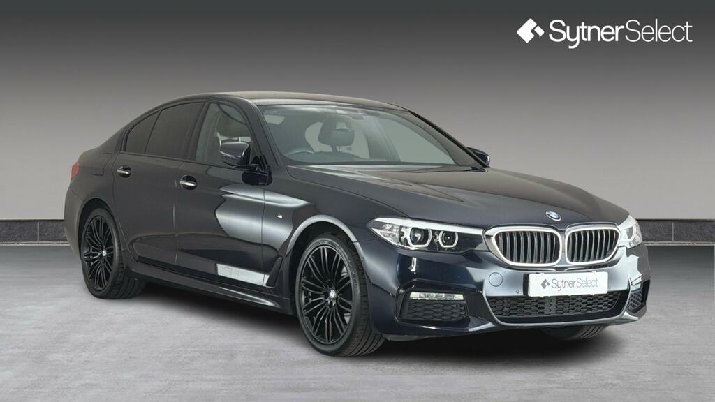 BMW 5 Series 520D Xdrive M Sport Black