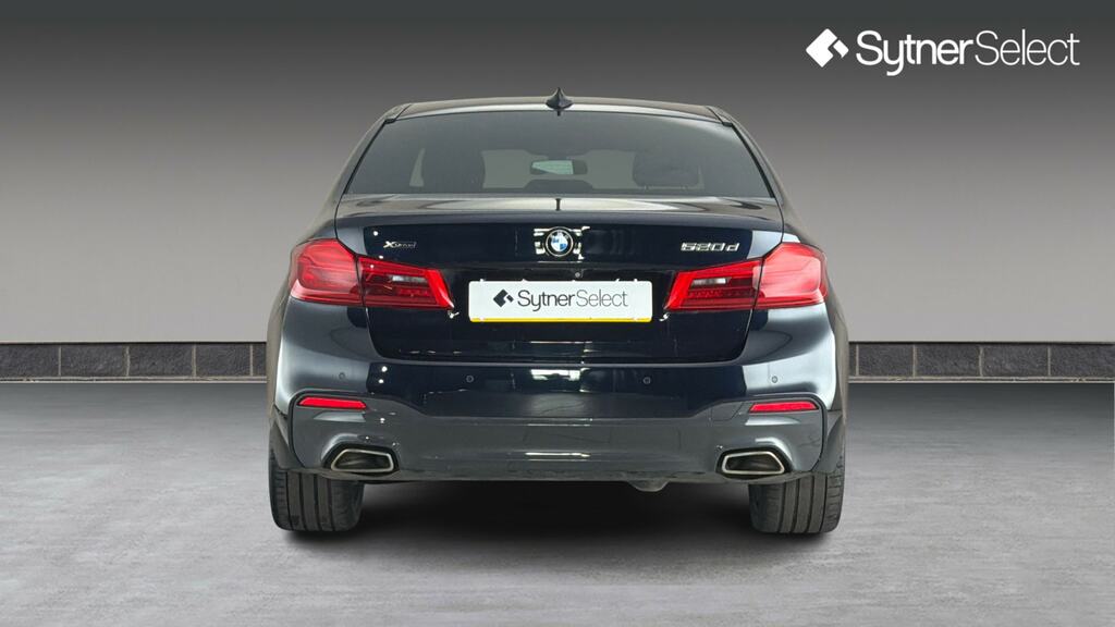 BMW 5 Series 520D Xdrive M Sport Black #5