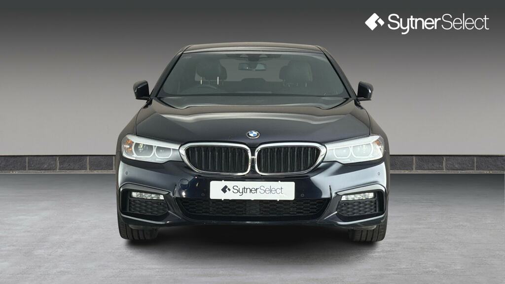 BMW 5 Series 520D Xdrive M Sport Black #4