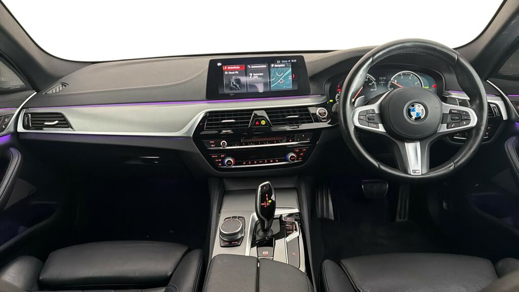 BMW 5 Series 520D Xdrive M Sport Black #6