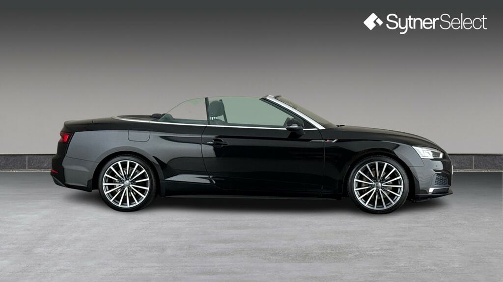 Audi A5 40 Tdi Quattro S Line S Tronic YY69UPJ Black #6
