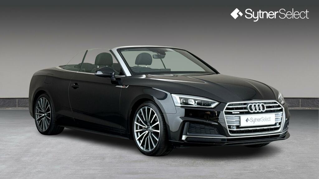 Audi A5 40 Tdi Quattro S Line S Tronic YY69UPJ Black #2
