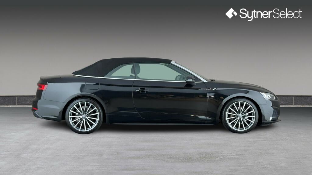 Audi A5 40 Tdi Quattro S Line S Tronic YY69UPJ Black #5
