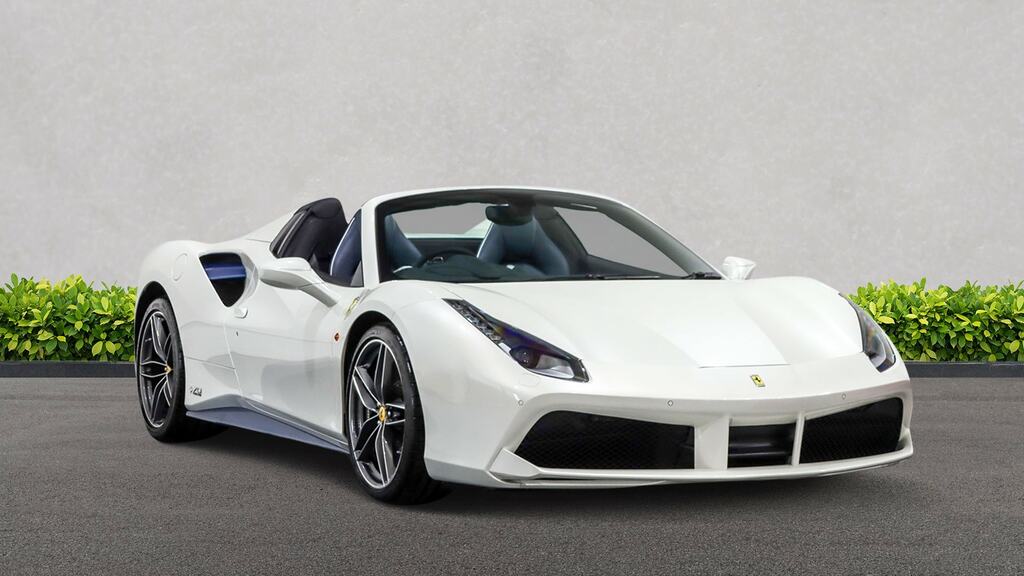 Ferrari 488 Spider 2dr Auto White