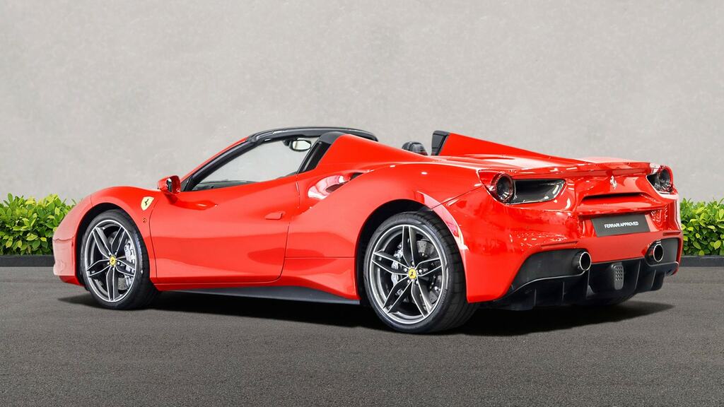 Ferrari 488 Spider F1 Dct Grey #9