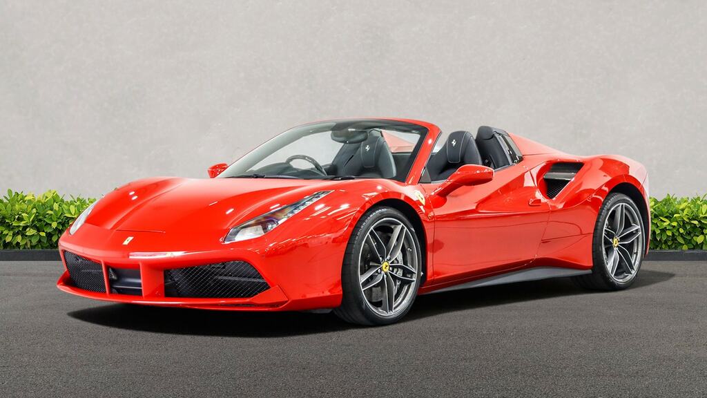 Ferrari 488 Spider F1 Dct Grey #13