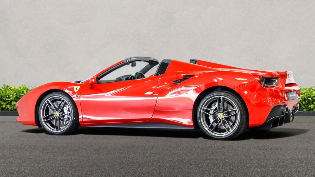Ferrari 488 Spider F1 Dct Grey #10