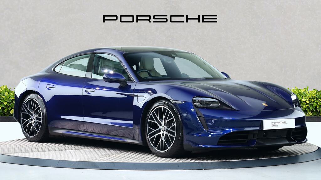 Porsche Taycan 500Kw Turbo 93Kwh Blue