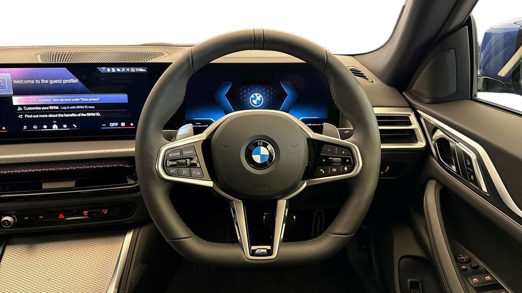 BMW 4 Series Gran Coupe 420I M Sport Coupe Grey #5