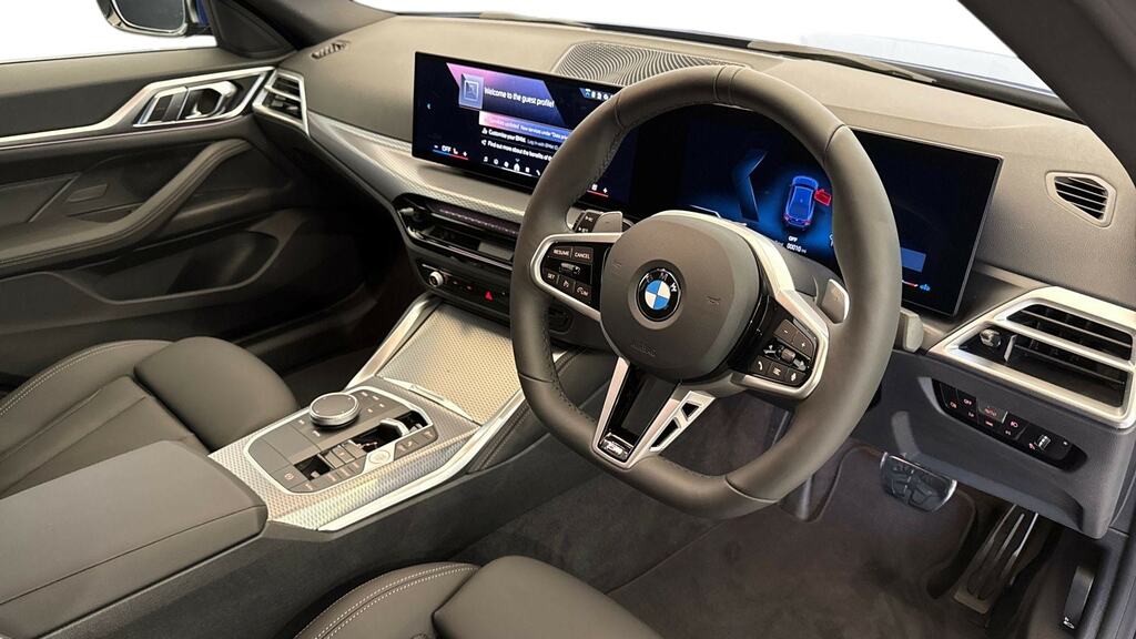 BMW 4 Series Gran Coupe 420I M Sport Coupe Grey #6