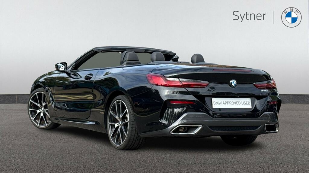 BMW 8 Series 840I Sdrive Black #2