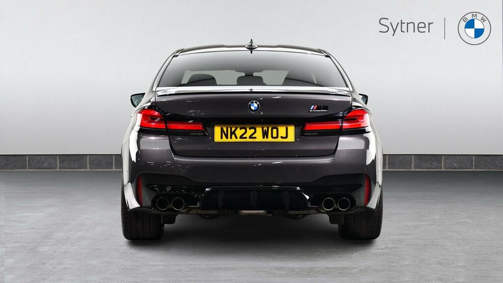BMW M5 4.4I V8 Competition Saloon Blue #15