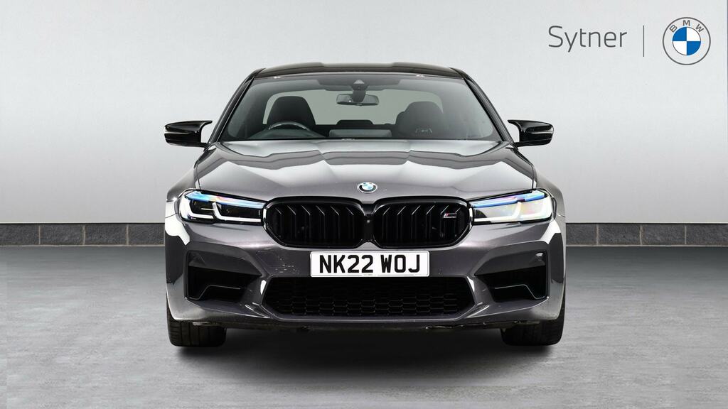 BMW M5 4.4I V8 Competition Saloon Blue #16