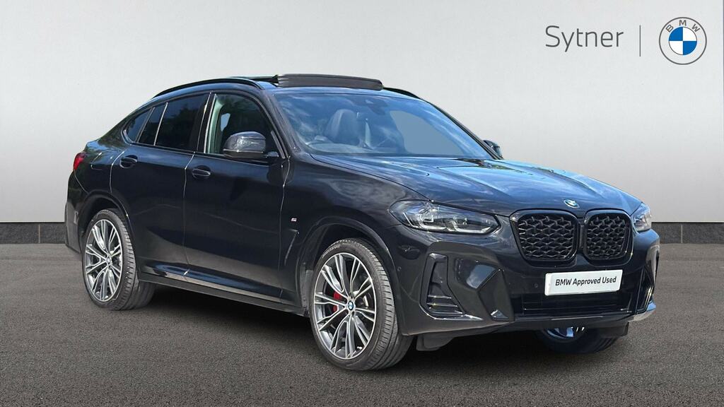 BMW X4 Xdrive20d Mht M Sport Step Techpro Black