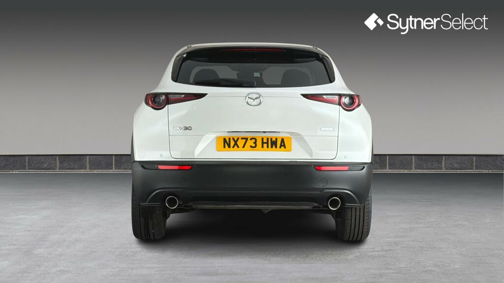 Mazda CX-30 2.0 E-skyactiv X Mhev Exclusive-line White #5