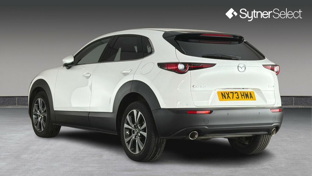 Mazda CX-30 2.0 E-skyactiv X Mhev Exclusive-line White #2