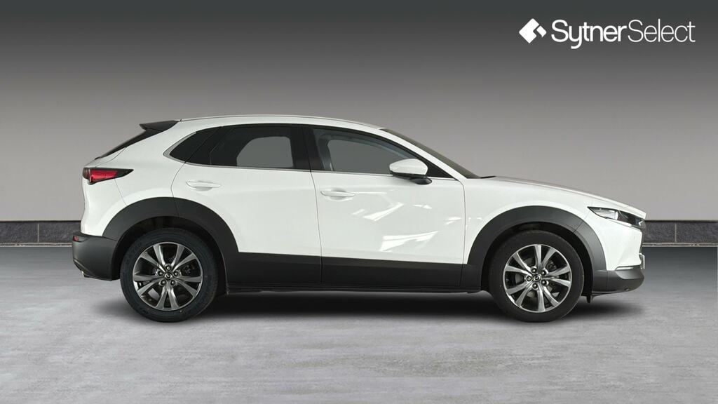 Mazda CX-30 2.0 E-skyactiv X Mhev Exclusive-line White #3