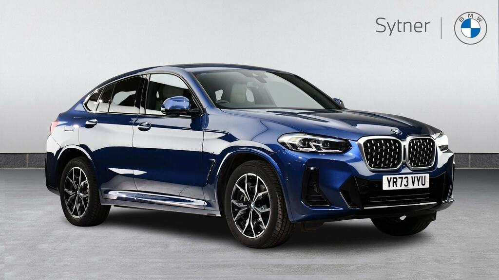 BMW X4 Xdrive20d Mht M Sport Step Blue