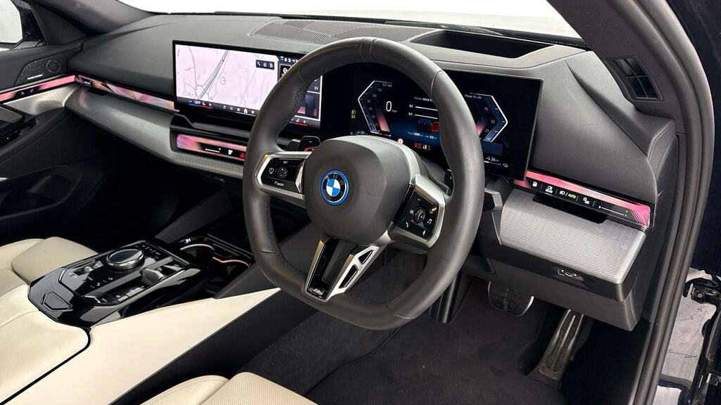 BMW 5 Series 530E M Sport Pro Black #6