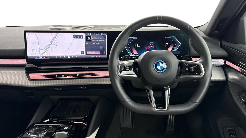 BMW 5 Series 530E M Sport Pro Black #5