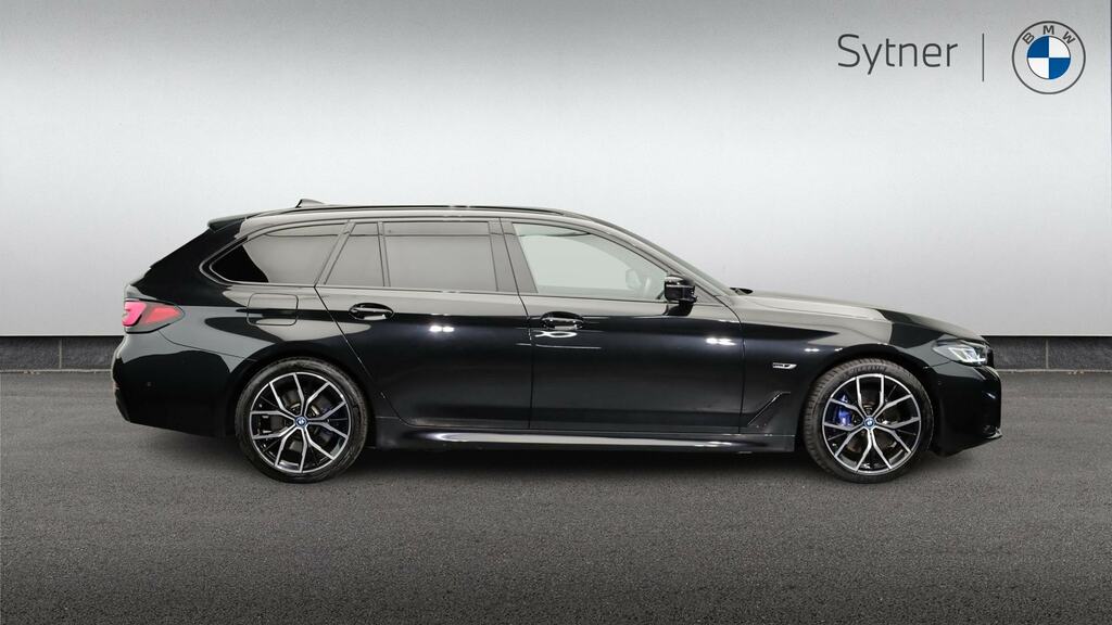 BMW 5 Series 530E M Sport Pro Pack Black #3