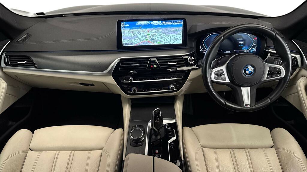 BMW 5 Series 530E M Sport Pro Pack Black #4