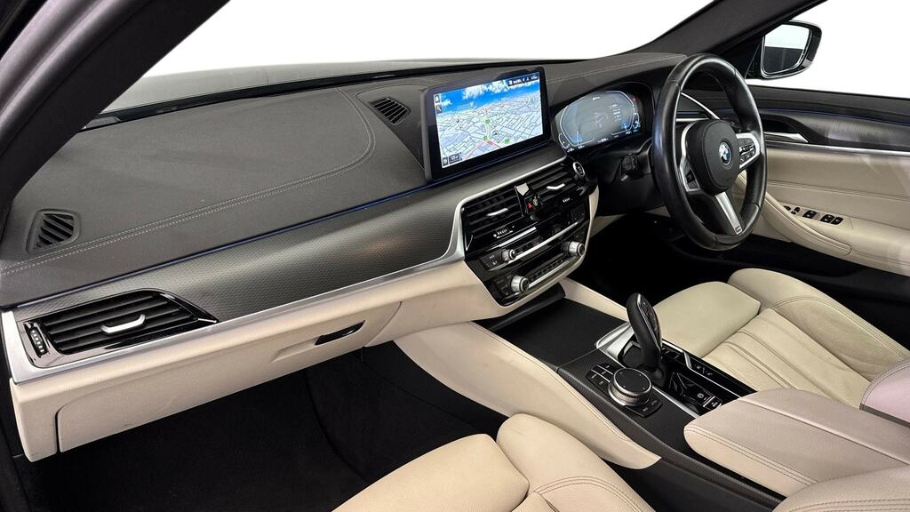 BMW 5 Series 520D Mht M Sport Step Blue #7