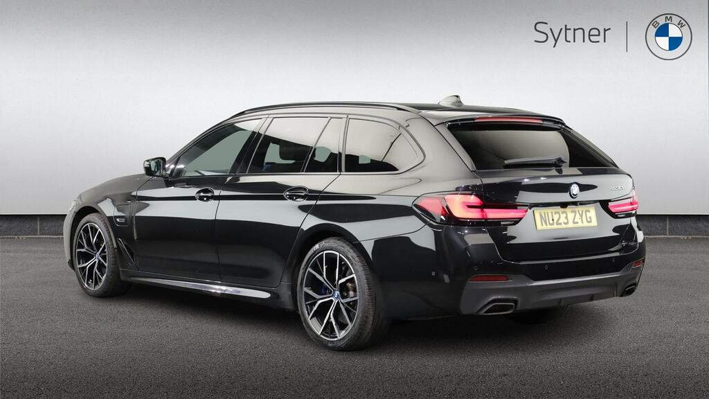 BMW 5 Series 530E M Sport Pro Pack Black #2