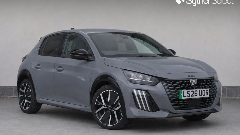 Peugeot e-208 115Kw Gt 51Kwh Grey