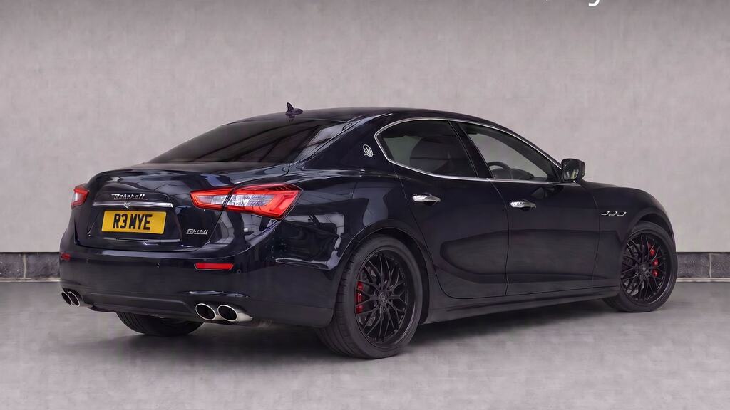 Maserati Ghibli V6d 4dr Auto Black #4