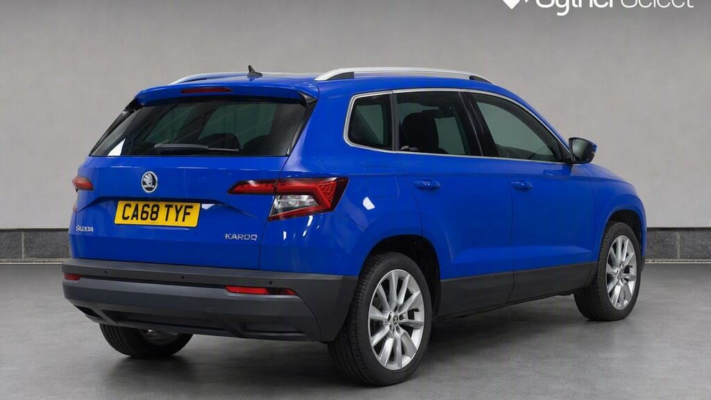Skoda Karoq 1.5 Tsi Se L Dsg Blue #4