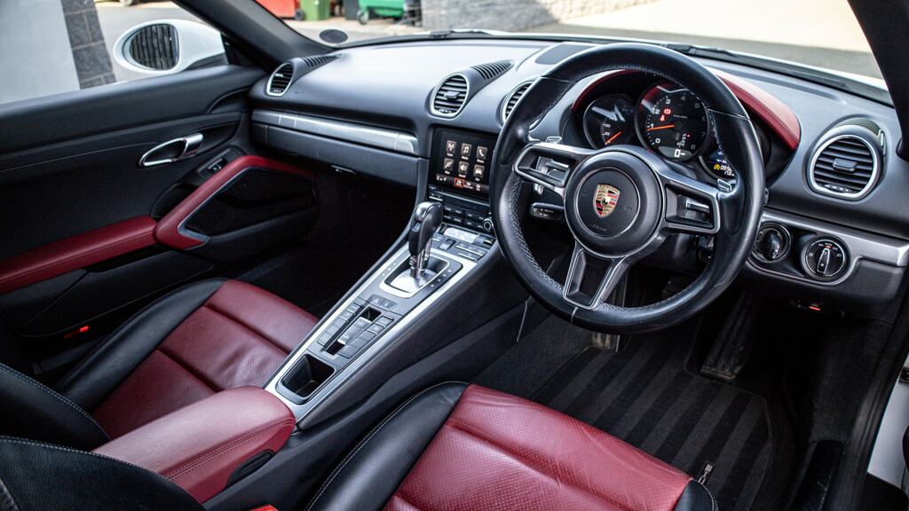 Porsche 718 Boxster 2.0 Pdk White #5