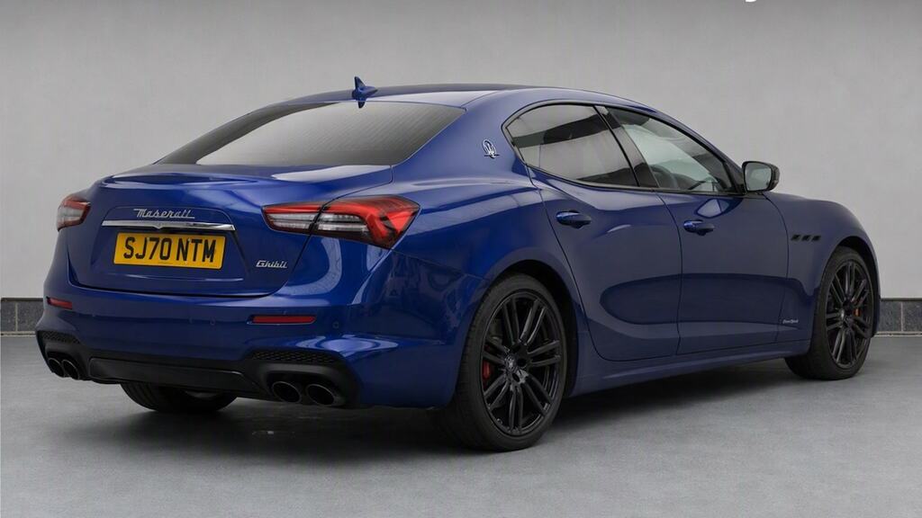 Maserati Ghibli Hybrid Gransport Nerissimo Pack Blue #4