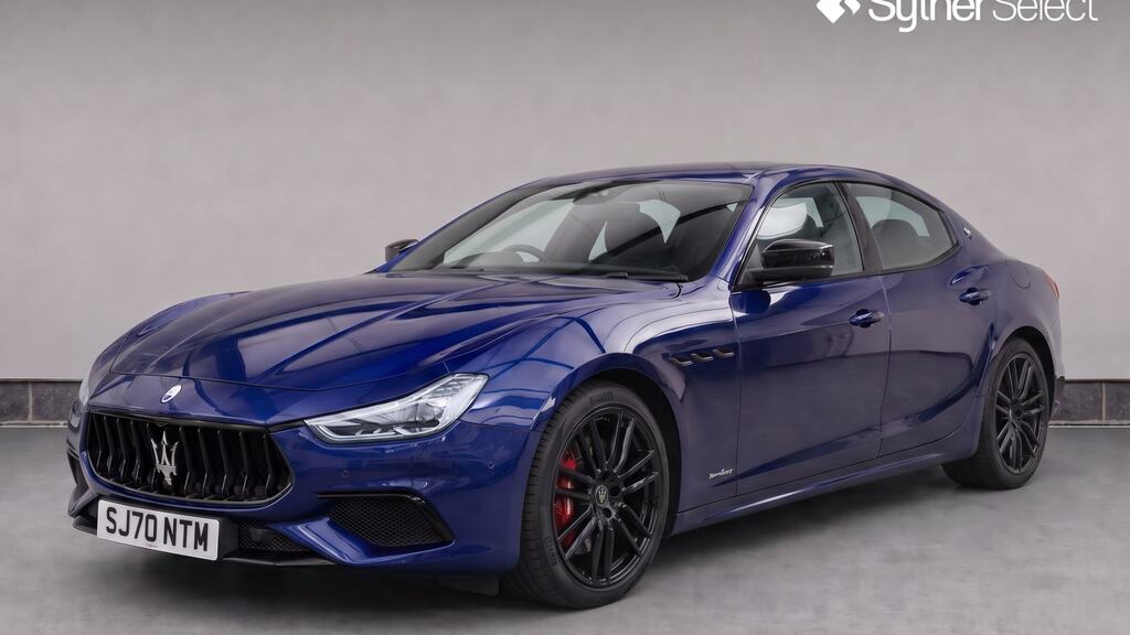 Maserati Ghibli Hybrid Gransport Nerissimo Pack Blue #2