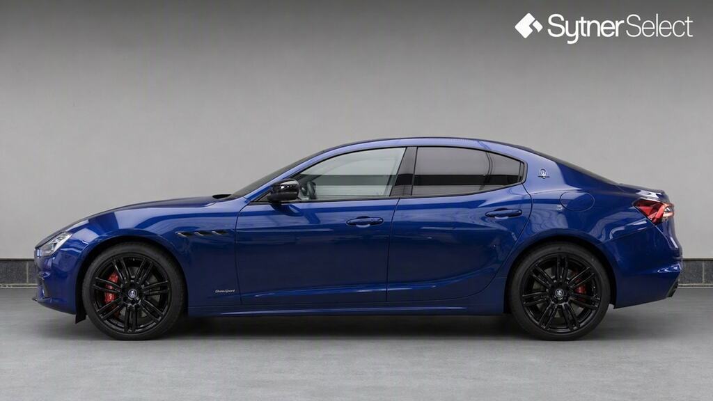 Maserati Ghibli Hybrid Gransport Nerissimo Pack Blue #6
