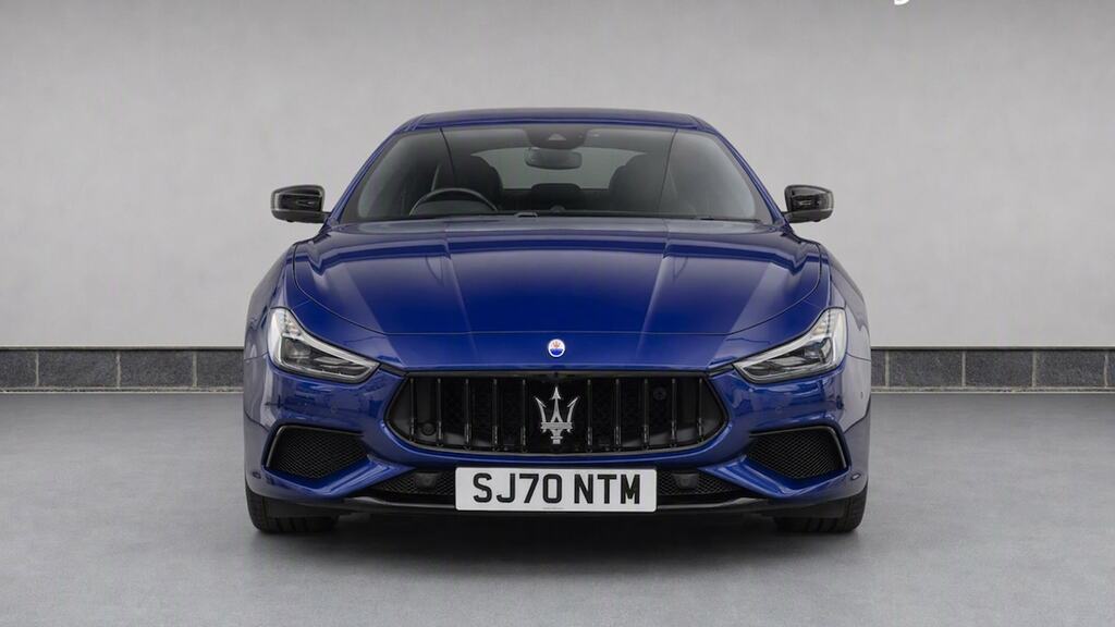 Maserati Ghibli Hybrid Gransport Nerissimo Pack Blue #5