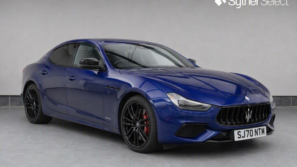 Maserati Ghibli Hybrid Gransport Nerissimo Pack Blue