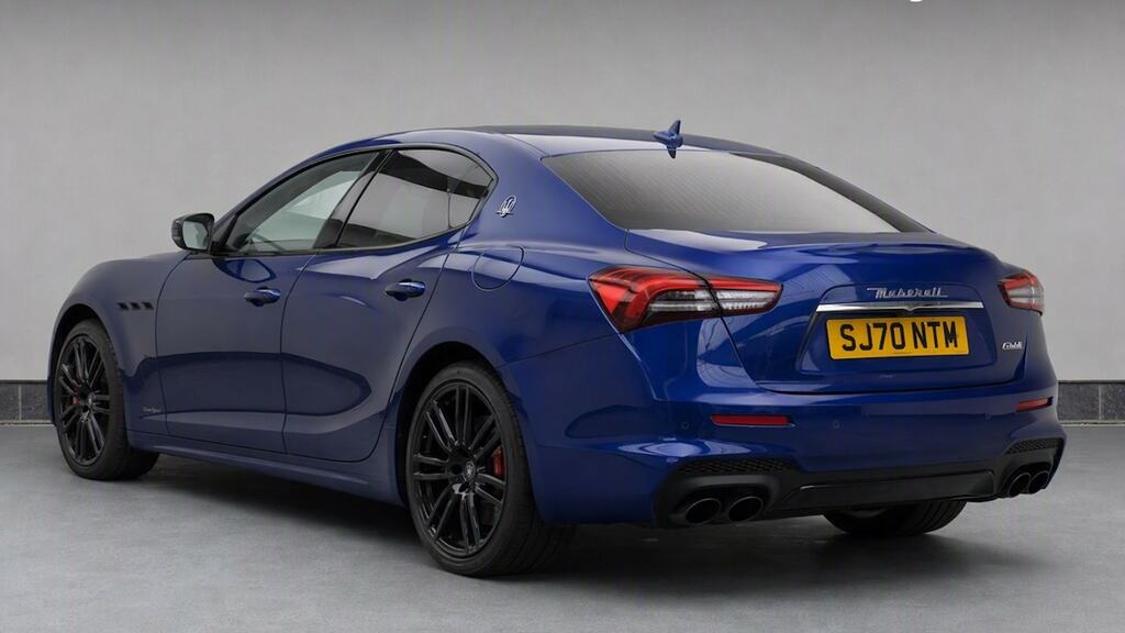 Maserati Ghibli Hybrid Gransport Nerissimo Pack Blue #3