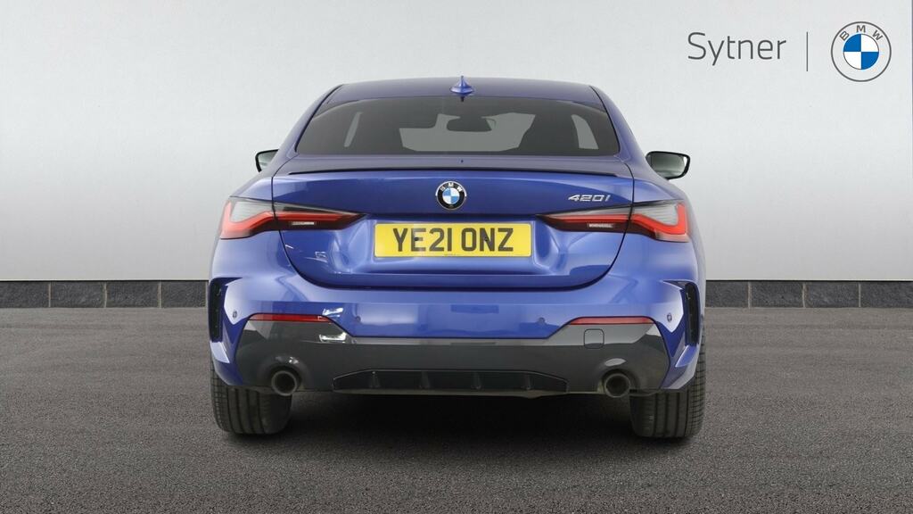 BMW 4 Series Gran Coupe 420I M Sport Professional Edition Blue #14