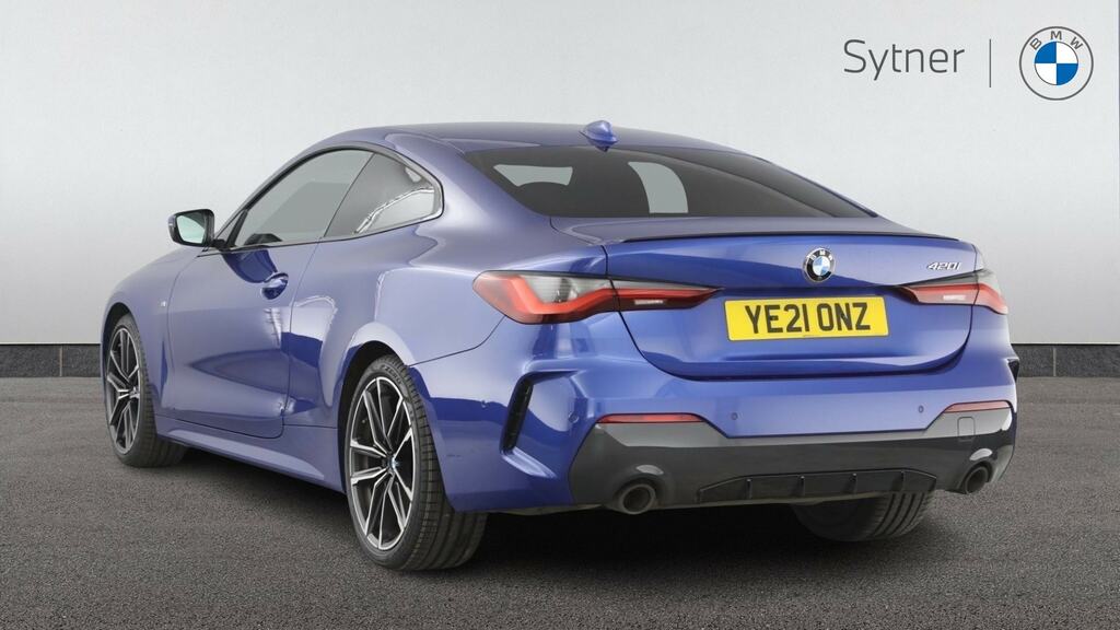 BMW 4 Series Gran Coupe 420I M Sport Professional Edition Blue #2