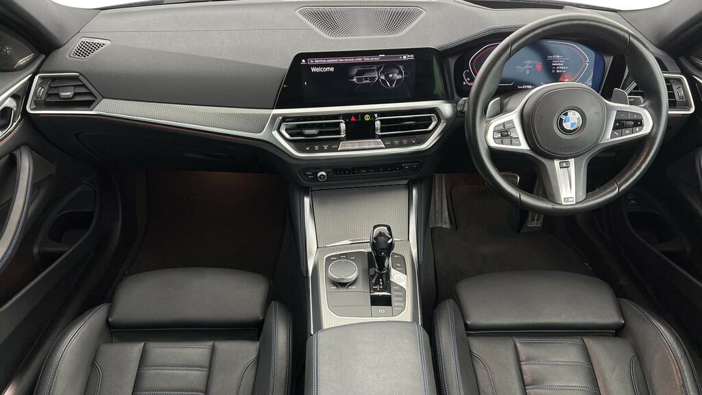 BMW 4 Series Gran Coupe 420I M Sport Professional Edition Blue #4