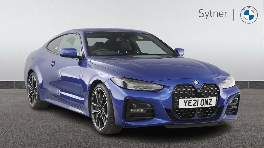 BMW 4 Series Gran Coupe 420I M Sport Professional Edition Blue #1