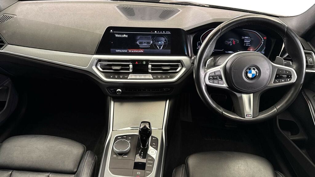 BMW 3 Series 318D Mht M Sport Step White #3